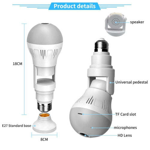 Smart LED Light and Camera