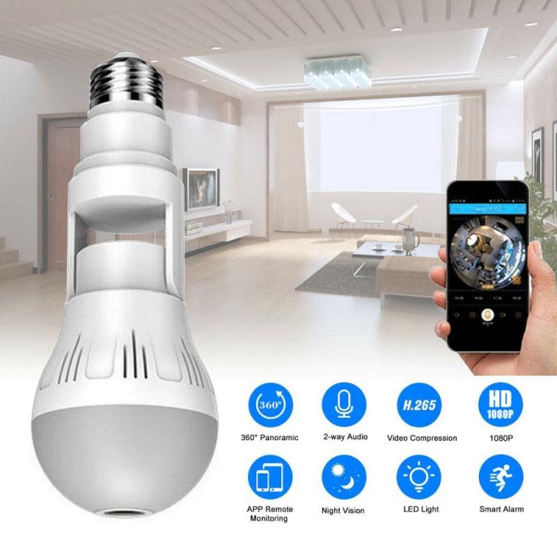 Smart LED Light and Camera